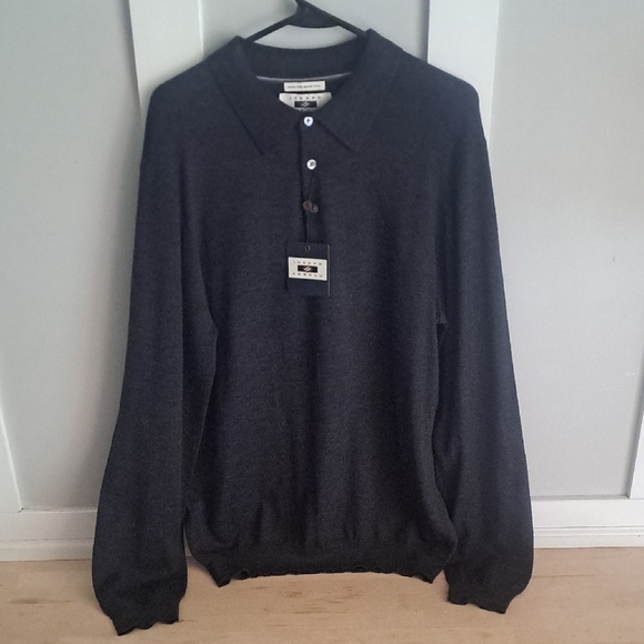 Joseph Abboud Charcoal Sweater - Picture 1 of 3